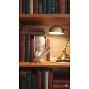 Wolverine Inspired Book Nook - X-Men Bookshelf Insert with Adamantium Claws